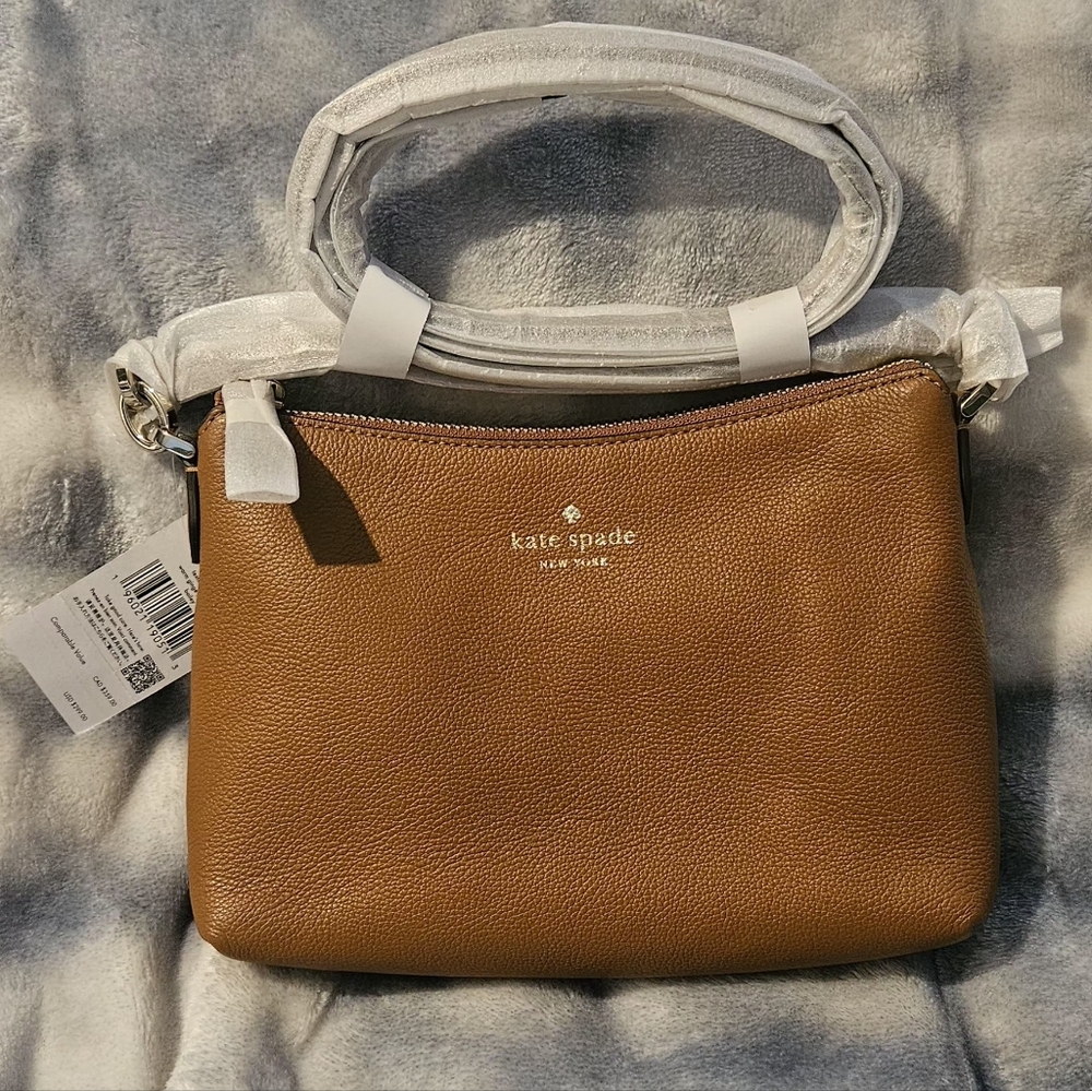 Kate Spade Brown Leather Shoulder Bag
